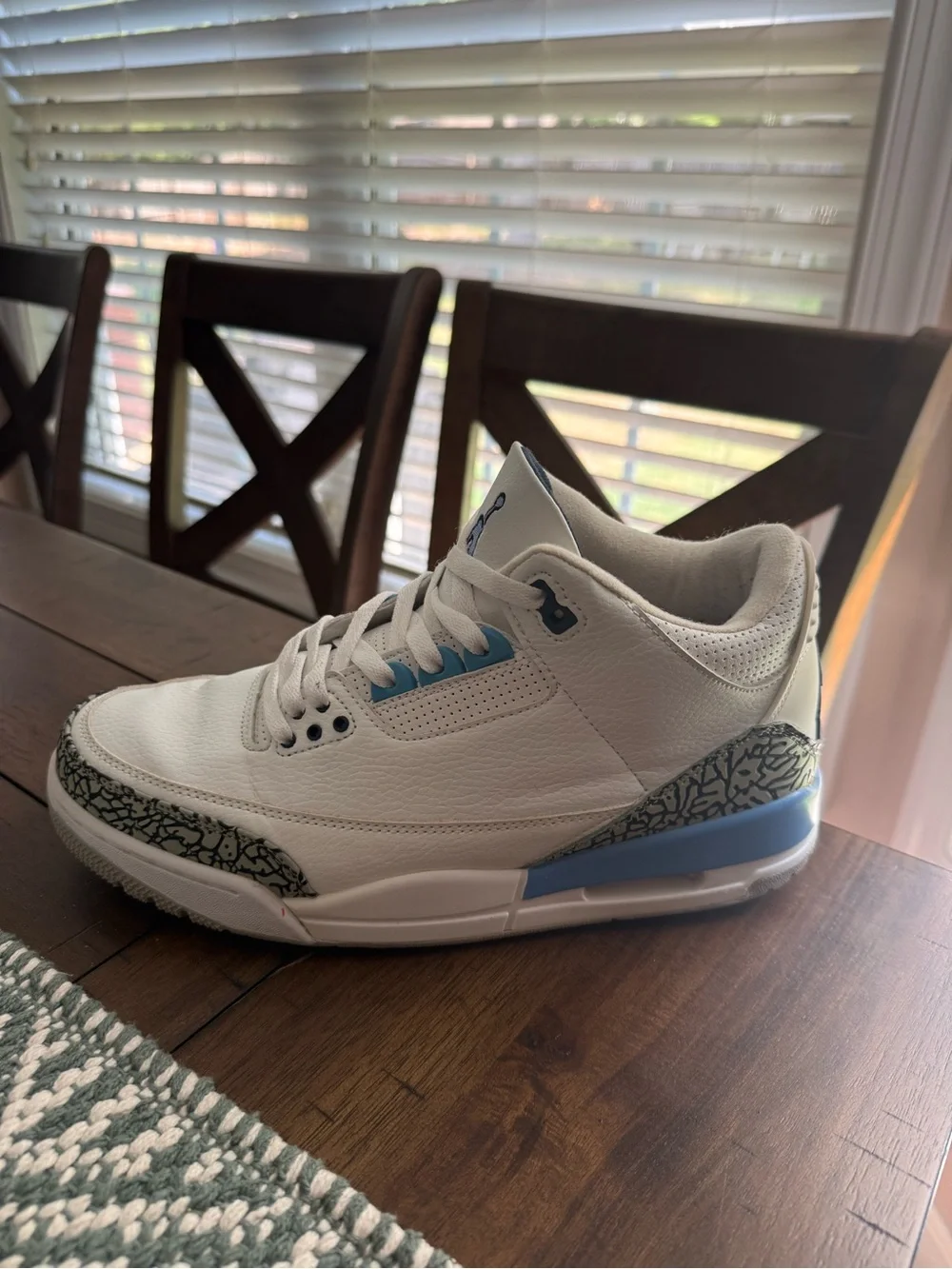 Nike Air Jordan Retro 3 UNC Blue Men’s Sneakers